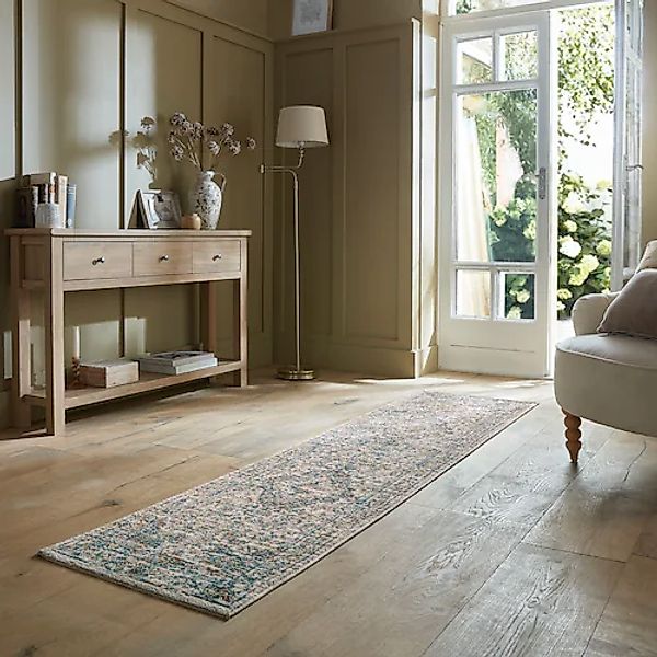 FLAIR RUGS Teppich »Sibyl Vintage«, rechteckig, 7 mm Höhe, aus recyceltem M günstig online kaufen