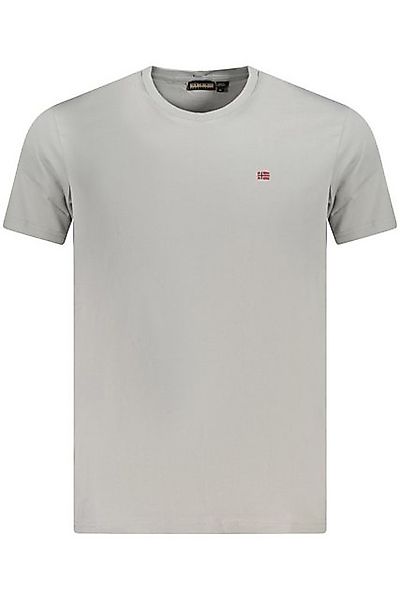Napapijri T-Shirt Kurzarm Herren T-Shirt Blau – Regular Fit mit günstig online kaufen