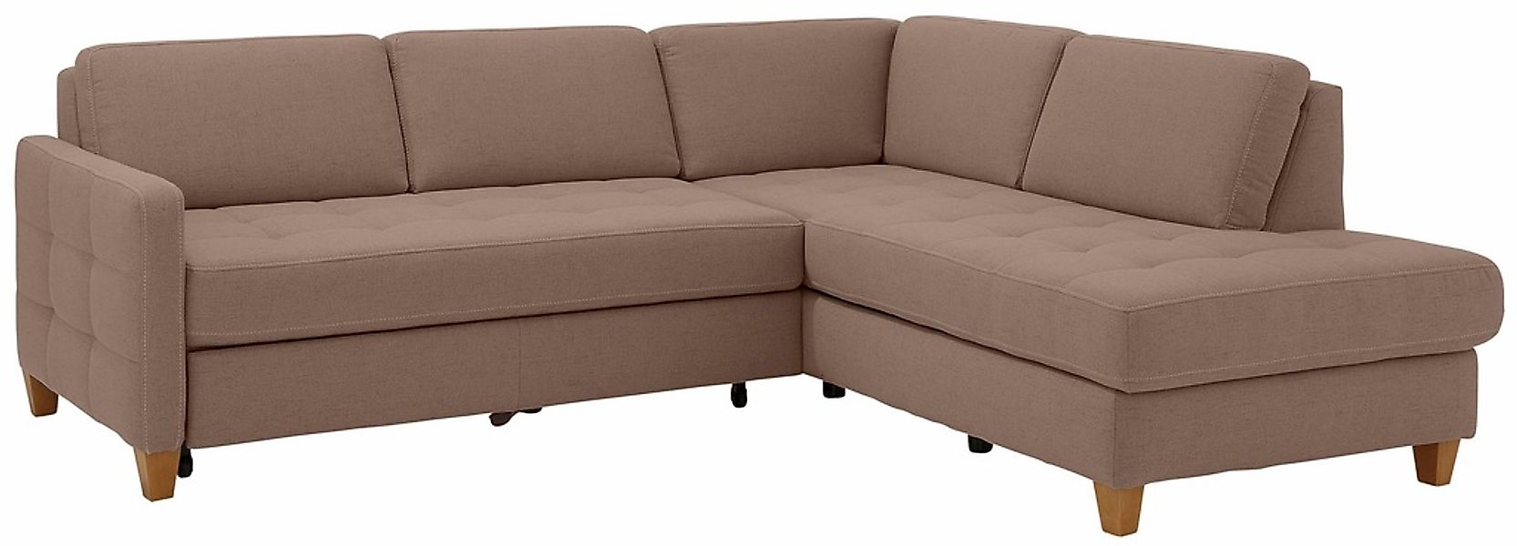 Home affaire Ecksofa »Earl L-Form«, wahlweise auch mit Bettfunktion oder Be günstig online kaufen