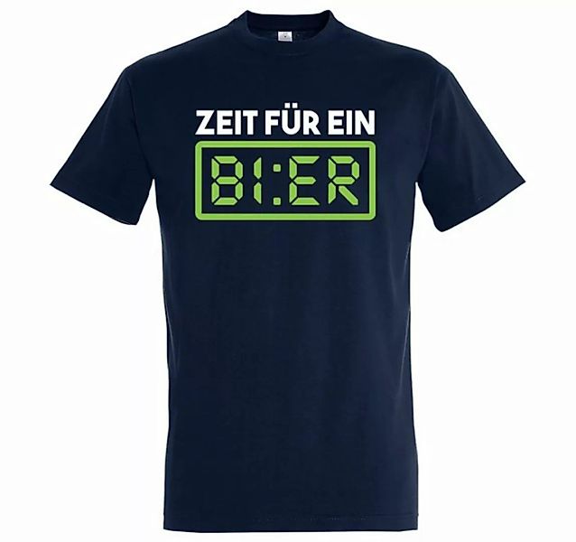 Youth Designz T-Shirt Zeit Für Ein Bier Herren Shirt mit trendigem Frontpri günstig online kaufen