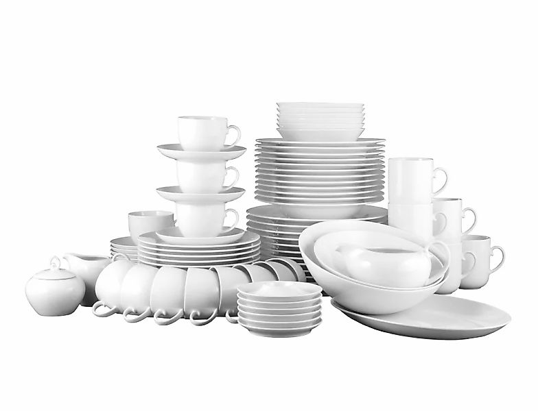 Seltmann Weiden Kombiservice "Service 84-teilig Rondo/Liane, für bis zu 12 günstig online kaufen