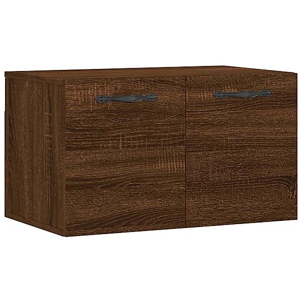 vidaXL Hängeschrank Wandschrank Braun Eichen-Optik 60x36,5x35cm Holzwerksto günstig online kaufen