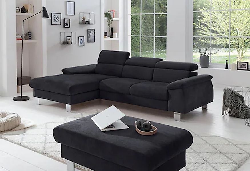 COTTA Polstergarnitur »Komaris L-Form«, (Set), Set bestehend aus: Ecksofa m günstig online kaufen