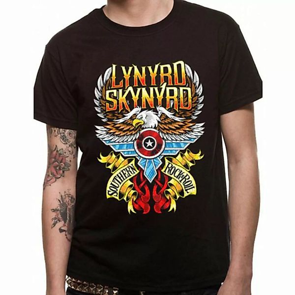 coole-fun-t-shirts Print-Shirt Lynyrd Skynyrd Band T-Shirt Southern Rock Sc günstig online kaufen