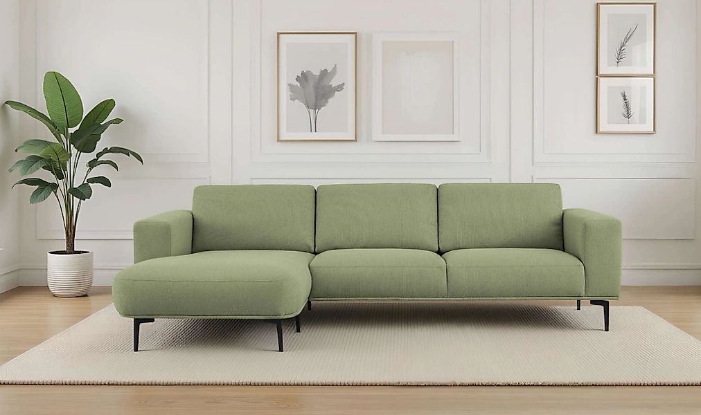 OTTO home Ecksofa "Lillith, 289 cm, L-Form, gemütlicher Sitzkomfort" Eckcou günstig online kaufen