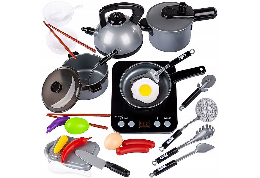 kinderplay Spielküche Kinder Kochset – Lernspaß mit Zubehör – Spielküche Ge günstig online kaufen