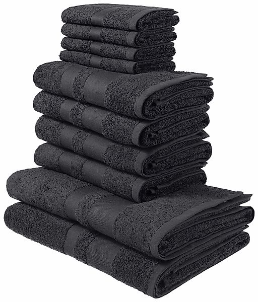 my home Handtuch Set Vanessa, 10-tlg günstig online kaufen