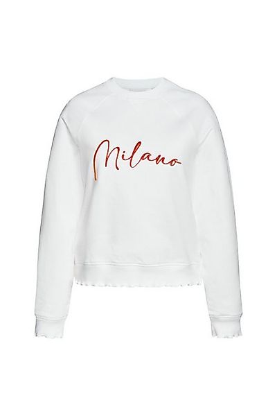 Rich & Royal Sweatjacke Sweatshirt with appl günstig online kaufen