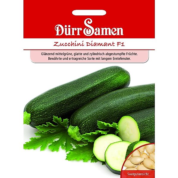 Dürr Samen Zucchini Diamant F1 Saatgut günstig online kaufen