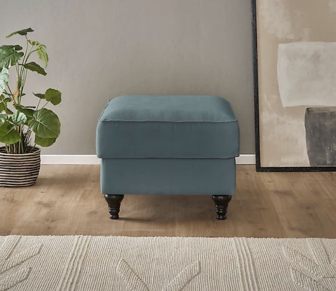 Home affaire Hocker »WESTMINSTER«, mit Federkern-Polsterung günstig online kaufen