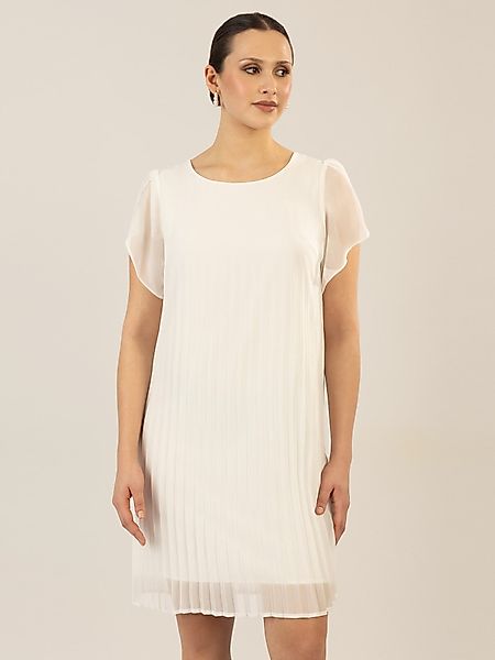 Apart Midikleid aus einem leicht körnigem günstig online kaufen