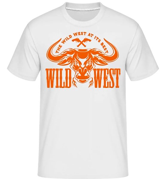 Wild West Horns · Shirtinator Männer T-Shirt günstig online kaufen
