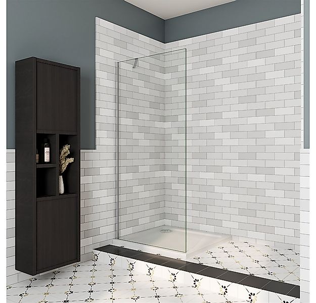 Duschparadies Duschwand Duschabtrennung 8mm Nano Klarglas Sicherheitsglas T günstig online kaufen