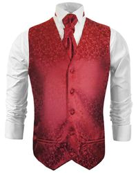 Paul Malone Anzugweste Herren Hochzeitsweste mit günstig online kaufen