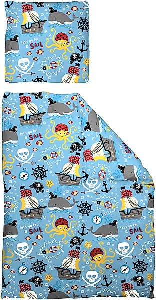 Adam Kinderbettwäsche "Pirates" 2 Stk. günstig online kaufen