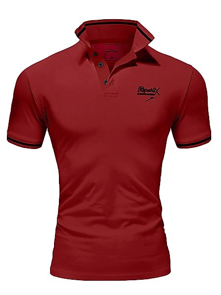 REPUBLIX Poloshirt GABRIEL Herren Basic Kurzarm günstig online kaufen