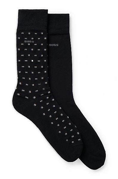 BOSS Businesssocken "2P RS Mini Iconic", (2 Paar), Socken Pack aus 1x uni u günstig online kaufen
