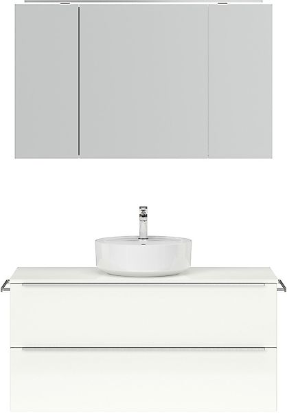 nobilia® Badmöbel-Set »Alvene«, (2 St., vormontiert, mit Soft-Close), inkl. günstig online kaufen