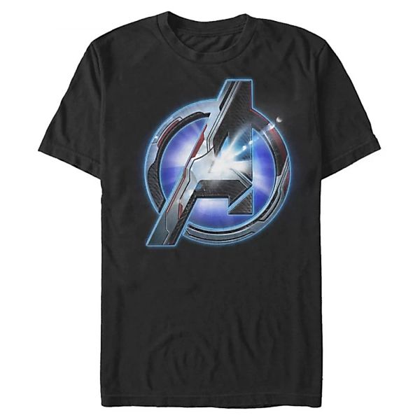 Marvel - Avengers Endgame - Logo Tech - Männer T-Shirt günstig online kaufen