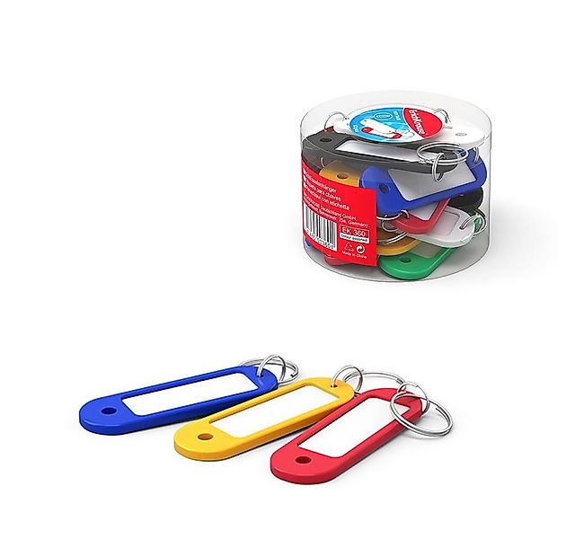 Erich Krause Schlüsselanhänger, Schlüsselanhänger beschriftbar verschiedene günstig online kaufen