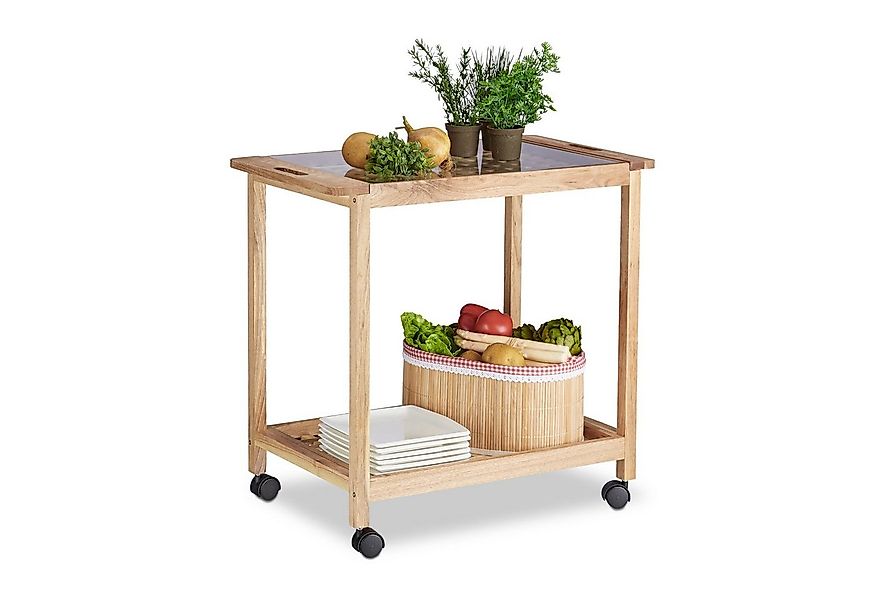 relaxdays Küchenwagen auf Rolle günstig online kaufen