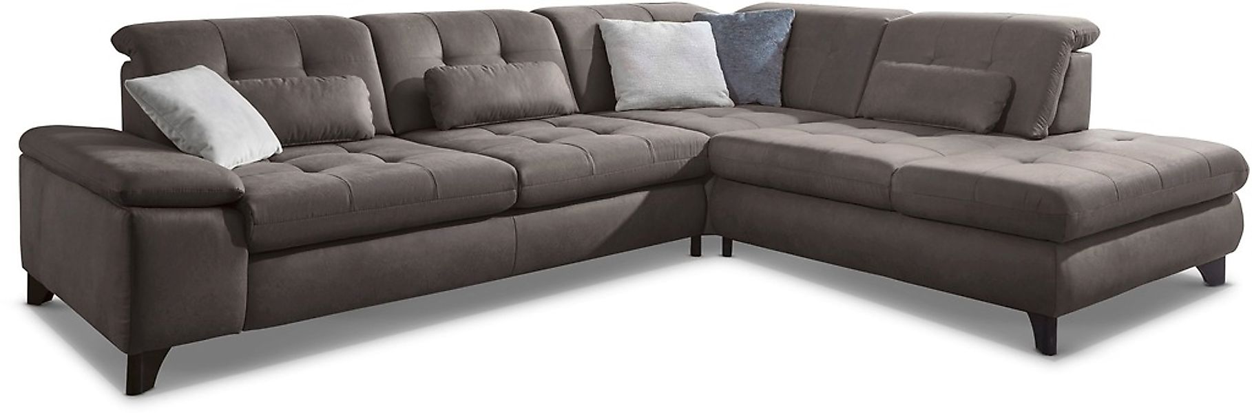 Die PlanBar Ecksofa "MP-IN18012 L-Form mit Federkern-Polsterung" wahlweise günstig online kaufen