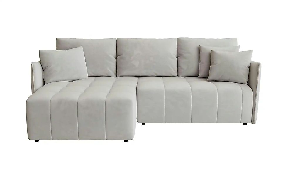 Ecksofa  Onil ¦ grau ¦ Maße (cm): B: 245 H: 85 Polstermöbel > Sofas > 3-Sit günstig online kaufen