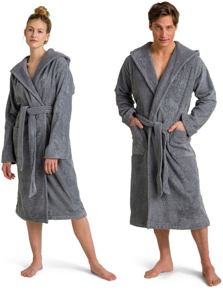 Möve Unisex-Bademantel Superwuschel Kapuze, ideal für günstig online kaufen