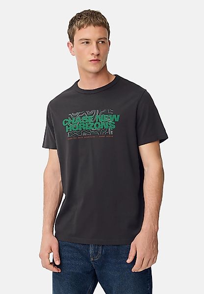 camel active Print-Shirt mit Rundhalsausschnitt Kurzarm günstig online kaufen