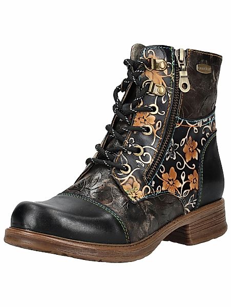 LAURA VITA Schnürstiefelette "LAURA VITA Stiefelette Leder/Textil" günstig online kaufen
