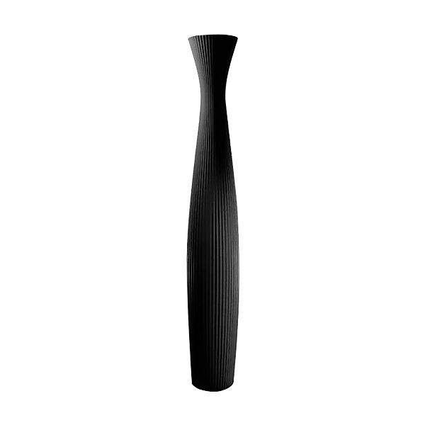 Serralunga - Scarlett 180 Vase - schwarz/matt/H x Ø 180x28cm günstig online kaufen