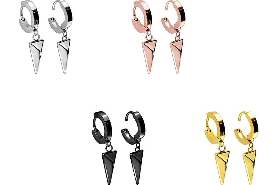FILANGO Piercing-Set Titan Ohrclicker Creolen BEWEGLICHES günstig online kaufen
