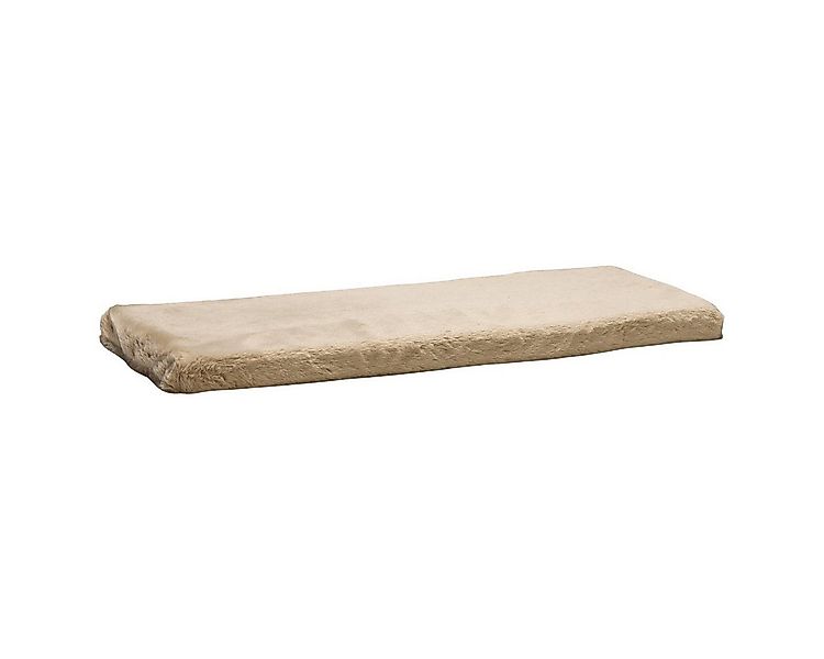 Beeztees Tierbett Fensterbankkissen Moza aus Plüsch beige günstig online kaufen