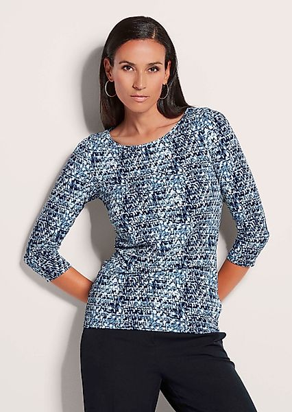 MADELEINE Kurzarmshirt Print-Shirt mit U-Boot-Ausschnitt günstig online kaufen