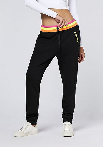 Chiemsee Sweathose Jogginghose mit gestreiftem Bund 1 günstig online kaufen