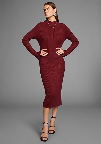 HECHTER PARIS Strickkleid, mit Gehschlitz günstig online kaufen