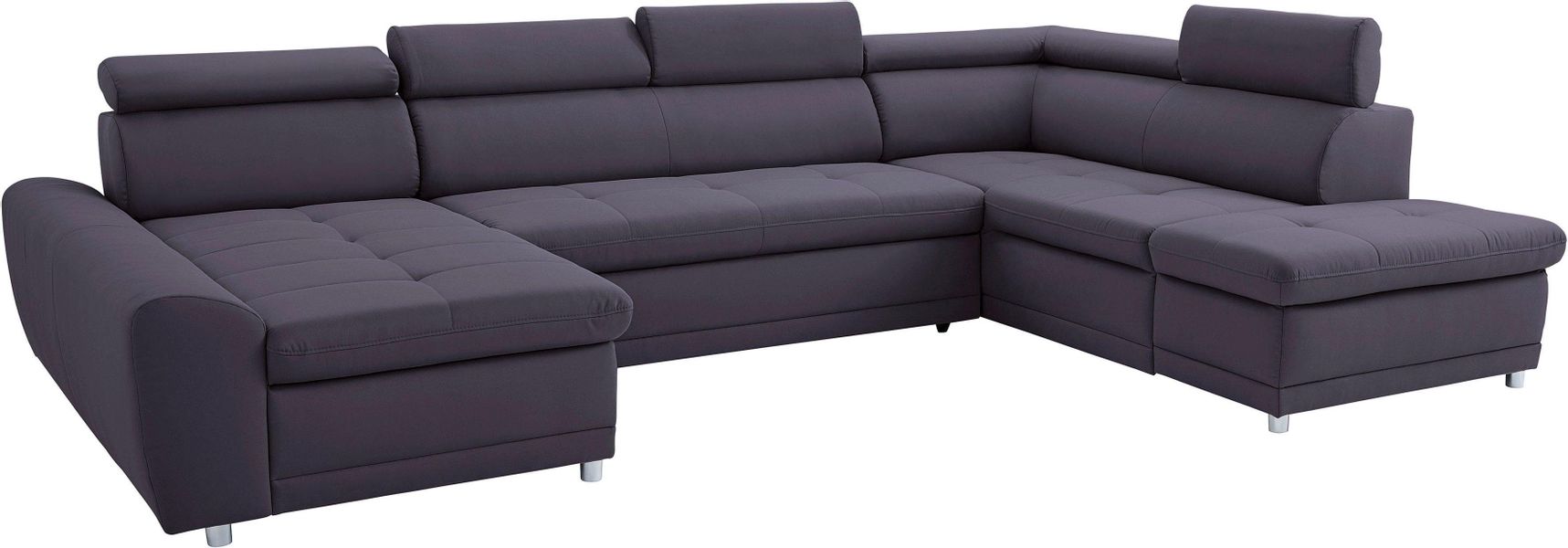 sit&more Wohnlandschaft "Riva U-Form" wahlweise mit Bettfunktion günstig online kaufen