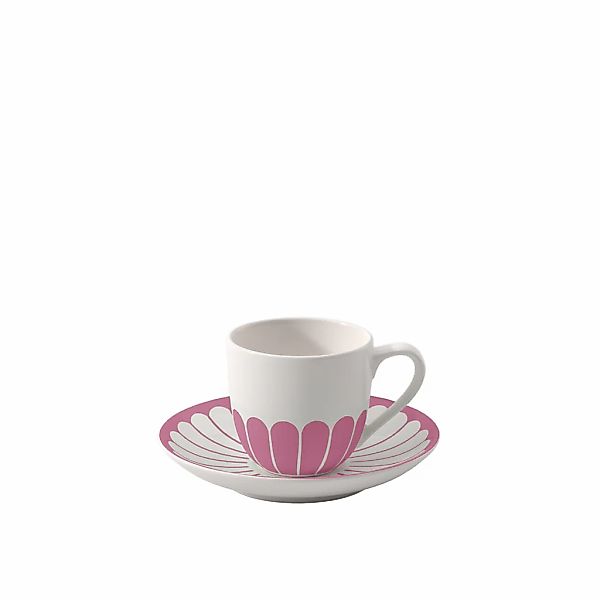 Villeroy & Boch Tasse "Espressotasse mit Untertasse Fleur Couleur 70 ml" günstig online kaufen
