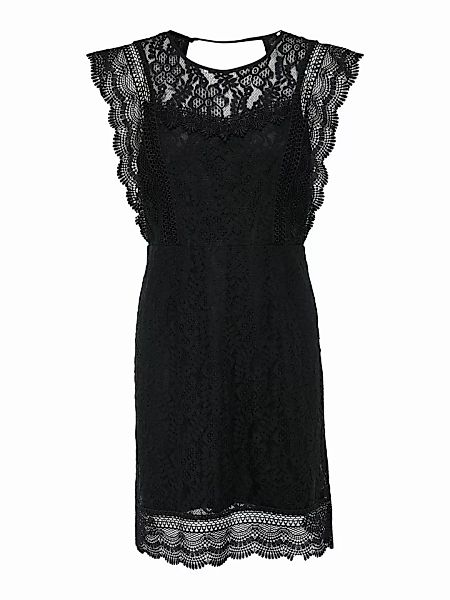 ONLY Spitzen Kleid Damen Schwarz günstig online kaufen