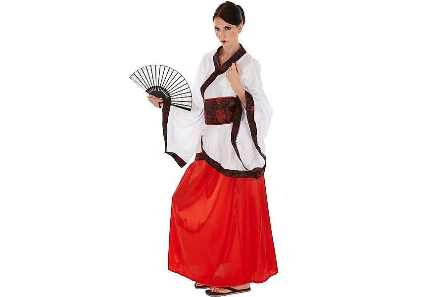 dressforfun Kostüm Frauenkostüm Nanami, Glänzender Satinkimono günstig online kaufen