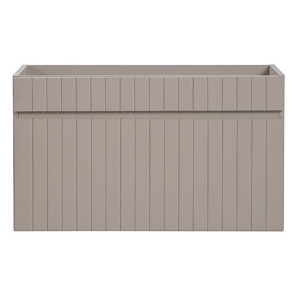 Lomadox Waschbeckenschrank IRAKLIO-56-CASHMERE Kaschmir, Rillen Design, günstig online kaufen