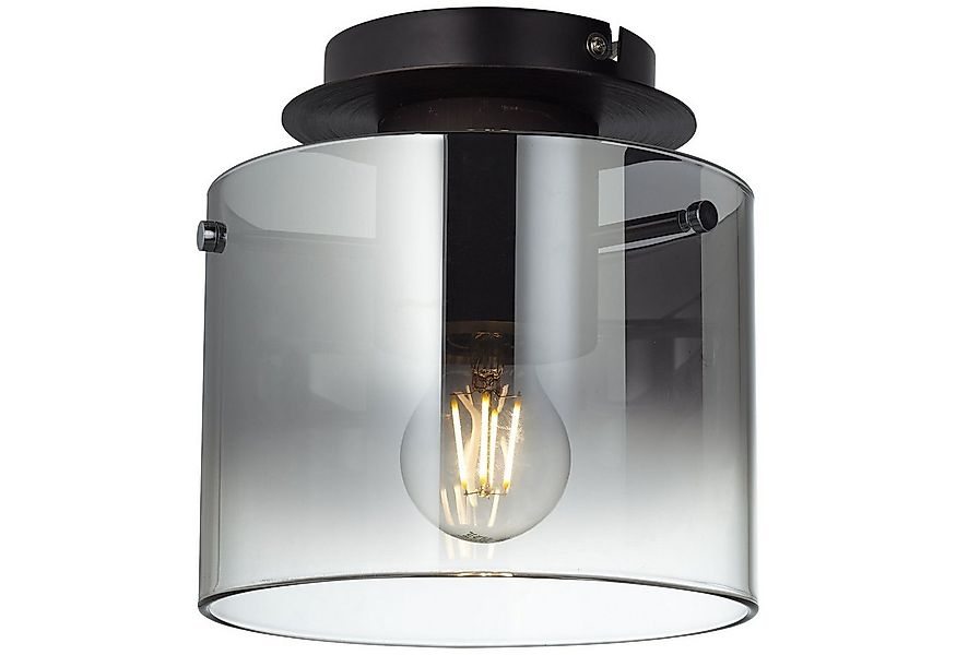 Brilliant Deckenleuchte Beth, ohne Leuchtmittel, Deckenlampe 20cm Kaffee/ra günstig online kaufen