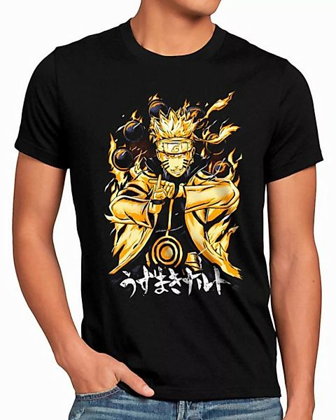 style3 T-Shirt Nine-Tails Mode hatake shikamaru kage naruto günstig online kaufen