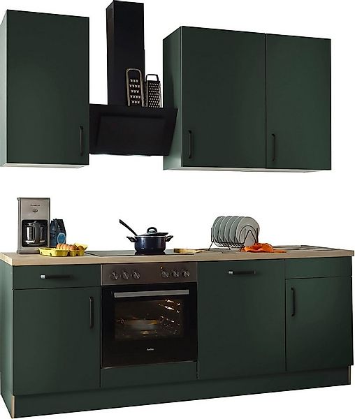 wiho Küchen Küchenzeile "Simi", wahlweise mit E-Geräten, mit verstellbaren günstig online kaufen