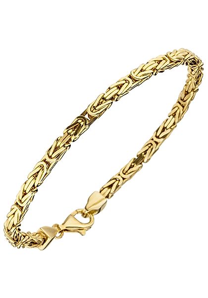 JOBO Armband, Königsarmband 925 Silber vergoldet günstig online kaufen