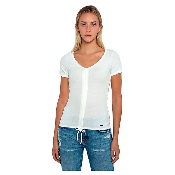 Pepe Jeans Freja Hosenträger T-shirt M Off White günstig online kaufen