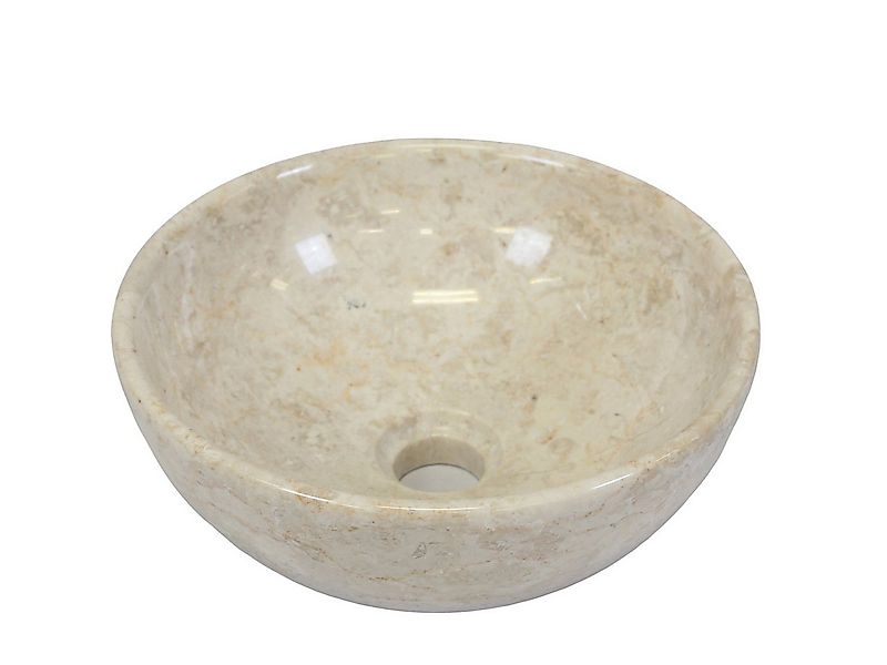 Casa Moro Waschbecken Marmor Waschbecken Tiara Beige für Badezimmer Gäste-B günstig online kaufen