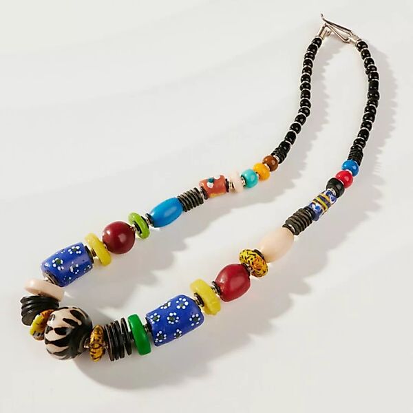 Halskette Aus Afrikanischen Perlen „Maiduguri“ günstig online kaufen