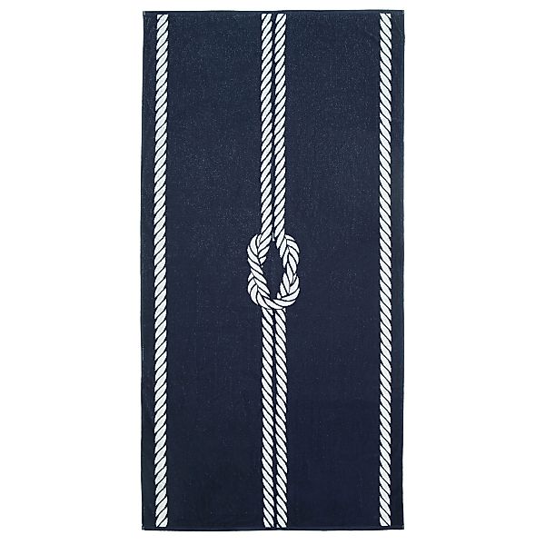 ZOLLNER Strandtuch, Glattvelours (1-St), 100 x günstig online kaufen