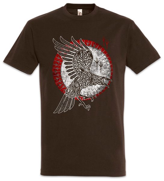 Urban Backwoods Print-Shirt Norse Raven Herren günstig online kaufen